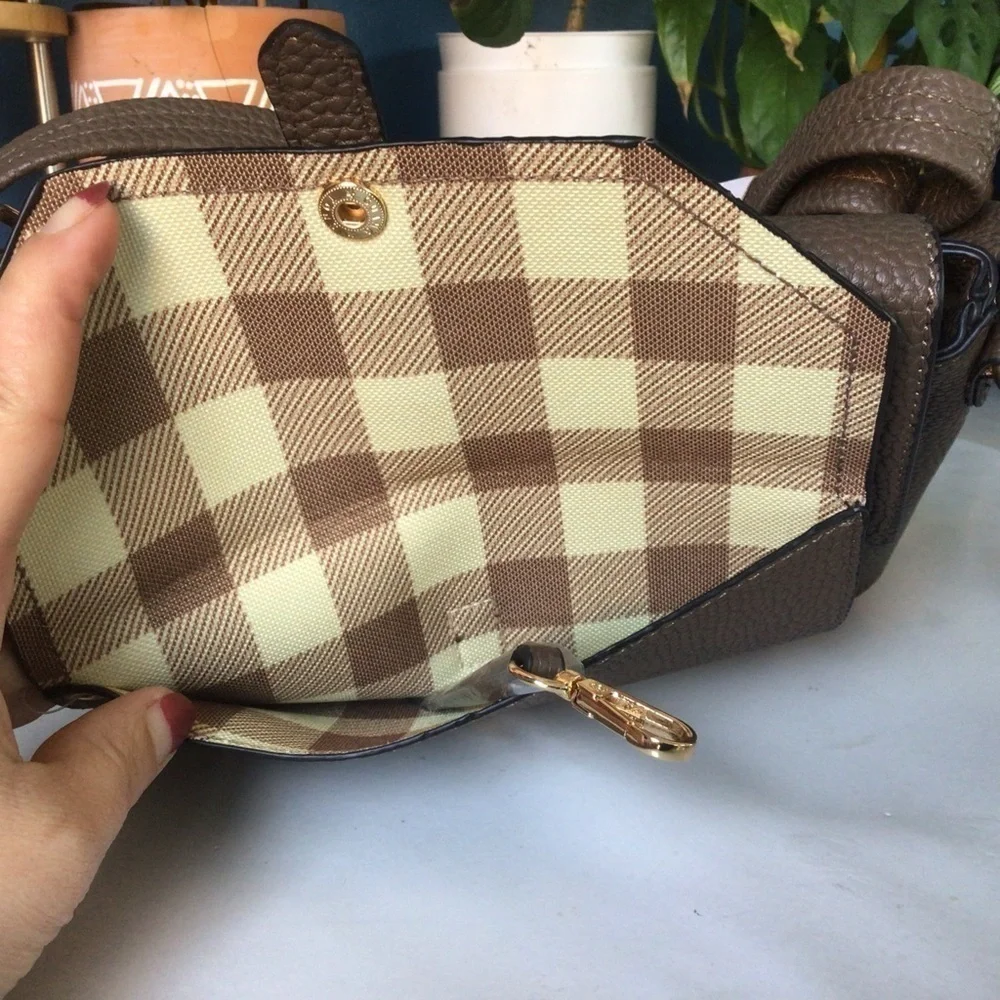 Brown Crossbody Bag Set NWOT